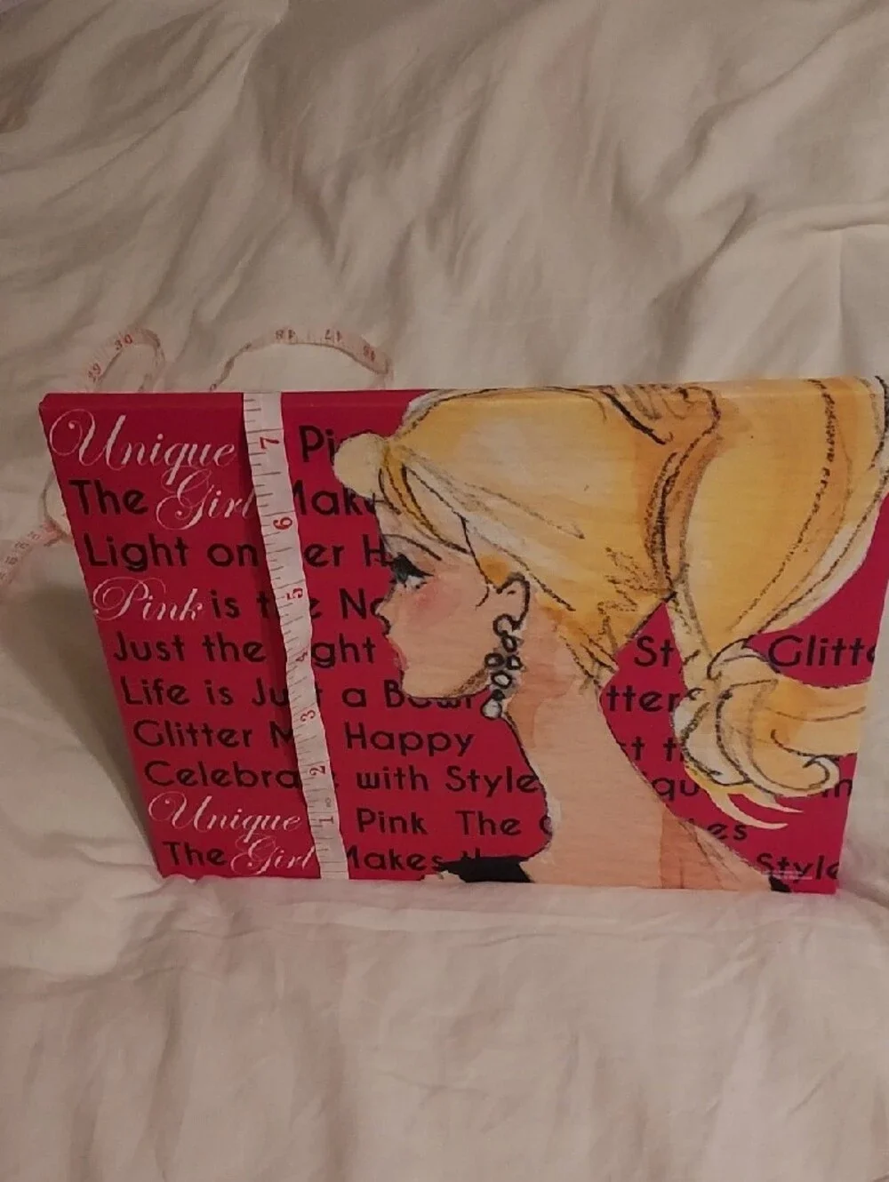 2015 Mattel Barbie Fashion Portrait Wall Art